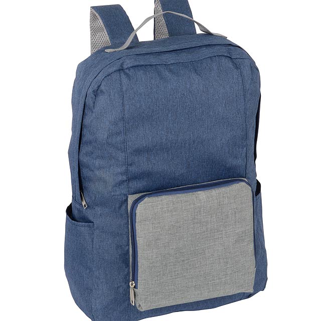 Rucksack  Convert foldable,300D,blue - blue