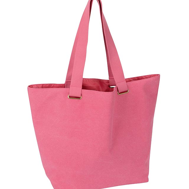 Beach bag  Korsika  cotton, pink - pink