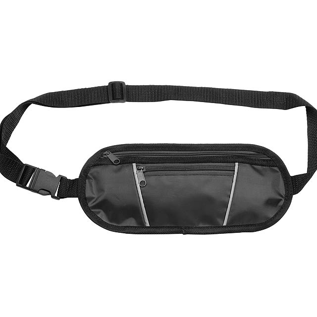 Belt bag  Buddy  420D,black - schwarz