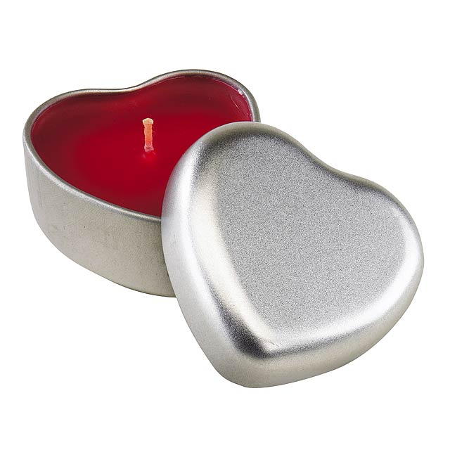 Vanilla perfumed candle GOOD SPIRITS - red