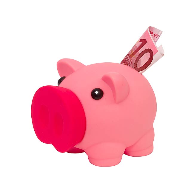 Kasička MONEY COLLECTOR - ružová