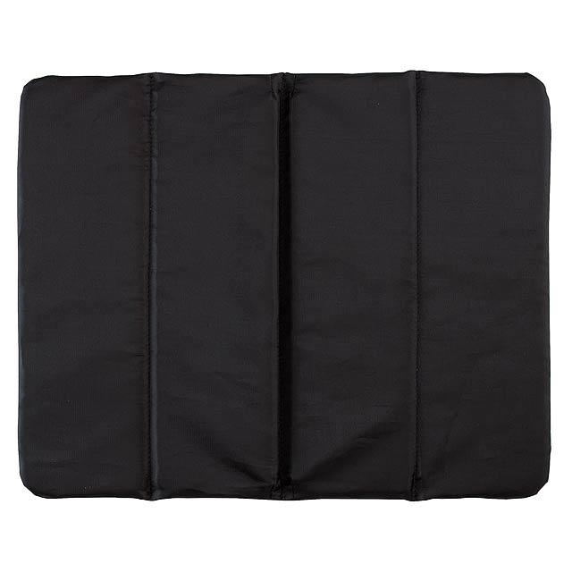 Pohodlný polštář PERFECT PLACE - 3x skládací - černá