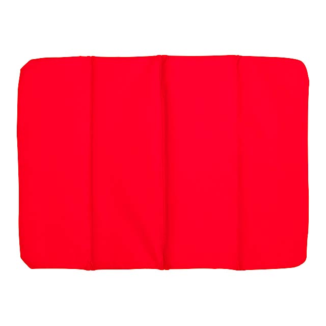 Pohodlný polštář PERFECT PLACE - 3x skládací - červená