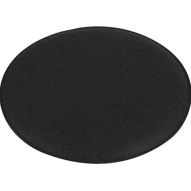 felt-cushion  sit down , black - schwarz