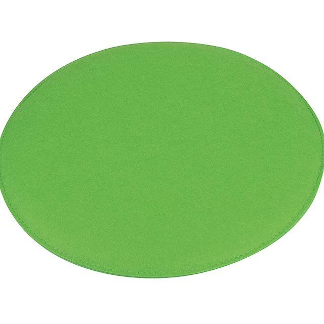 felt-cushion  sit down , apple green - zitronengelb 