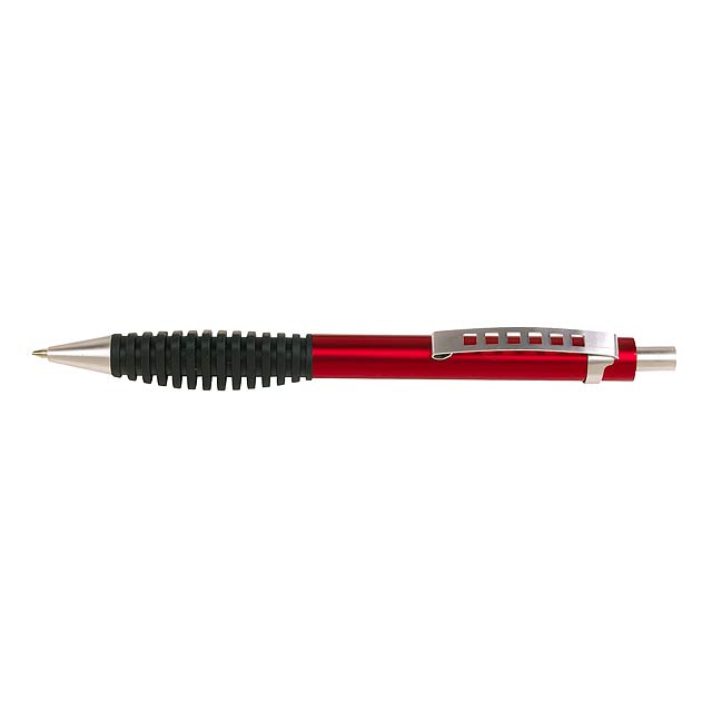 Kuličkové pero hliníkové TOUCH METAL - červená
