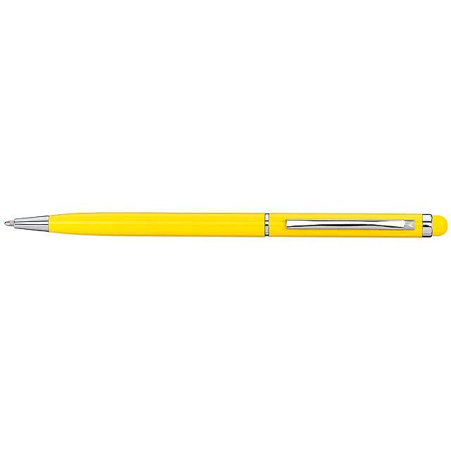 Kuličkové pero SMART TOUCH COLOUR - žlutá