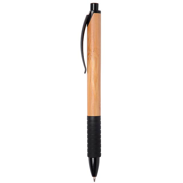 Guľôčkové pero BAMBOO RUBBER - hnedá
