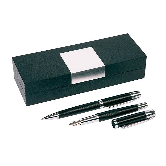 Pen set MANZONI - silver