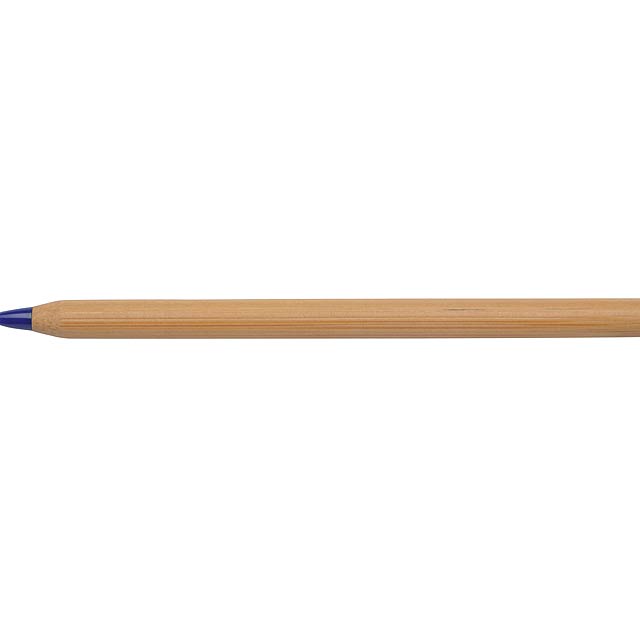 Bamboo Ballpen ESSENTIAL, blue - blue