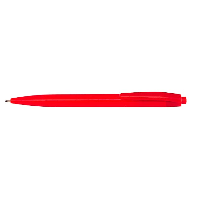 Kuličkové pero PLAIN - červená
