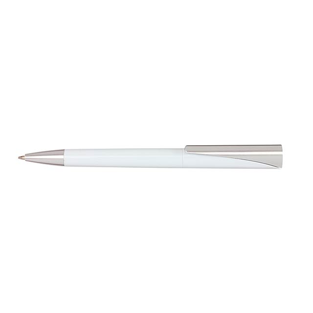 Kuličkové pero WEDGE - bílá
