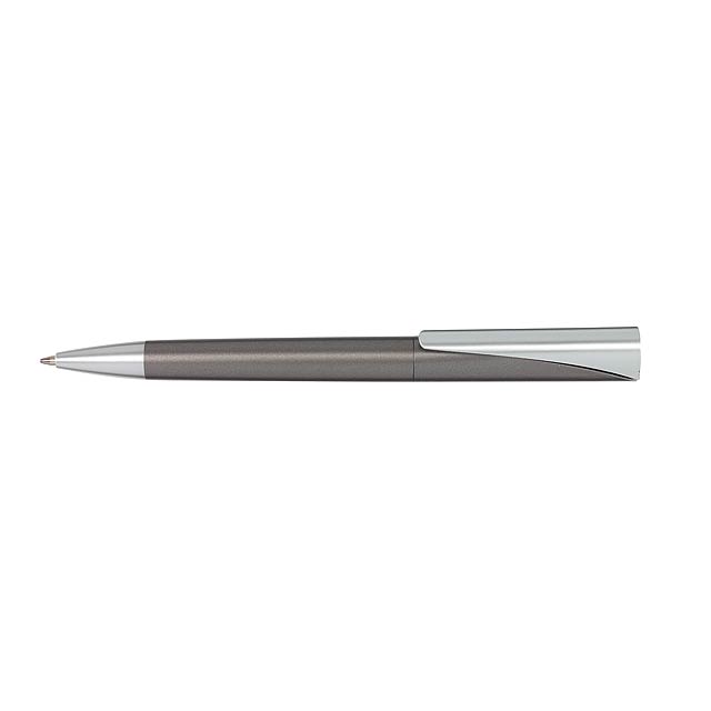 Kuličkové pero WEDGE - tmavo šedá