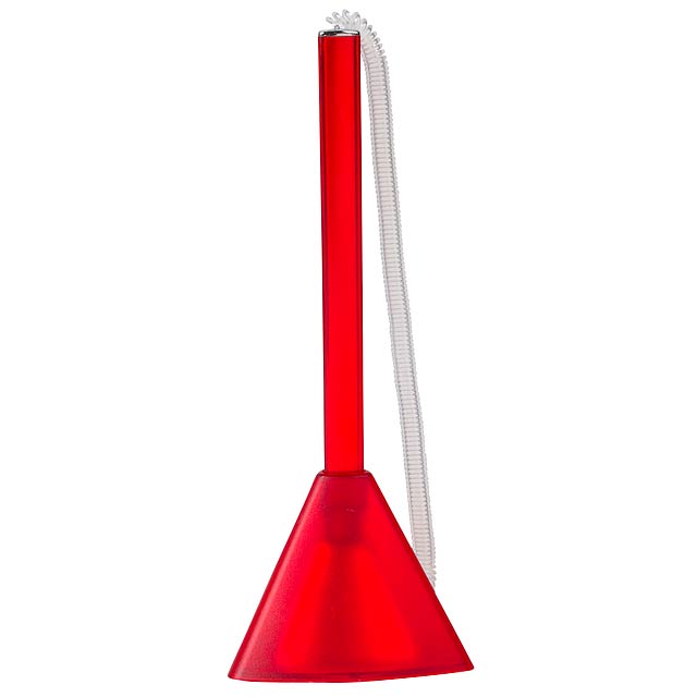 Pero so stojanom TRIANGLE - červená