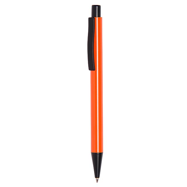 Hliníkové pero QUEBEC - oranžová