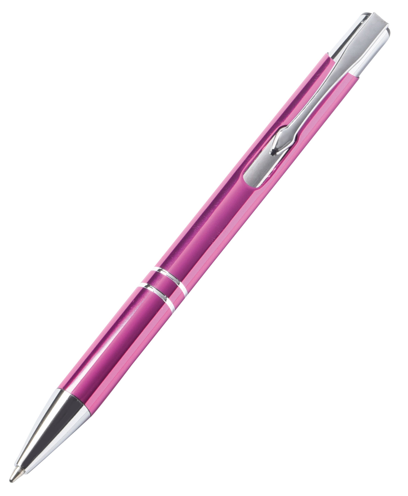Hliníkové kuličkové pero TUCSON - růžová