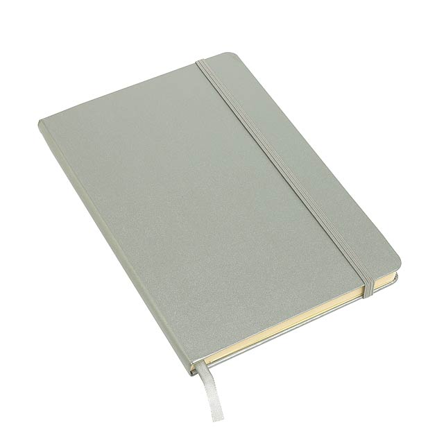 Notebook ATTENDANT in DIN A5 format - silver