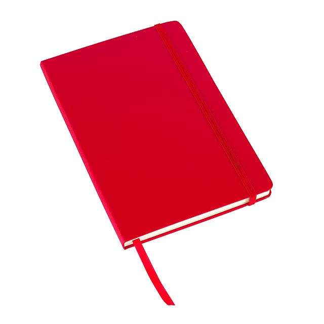 Notebook ATTENDANT in DIN A5 format - red