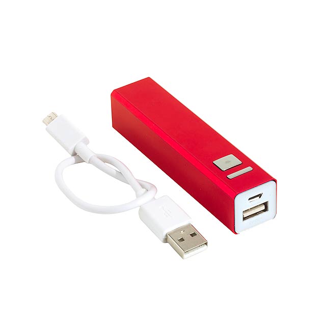 Powerbank ENDURANCE - red