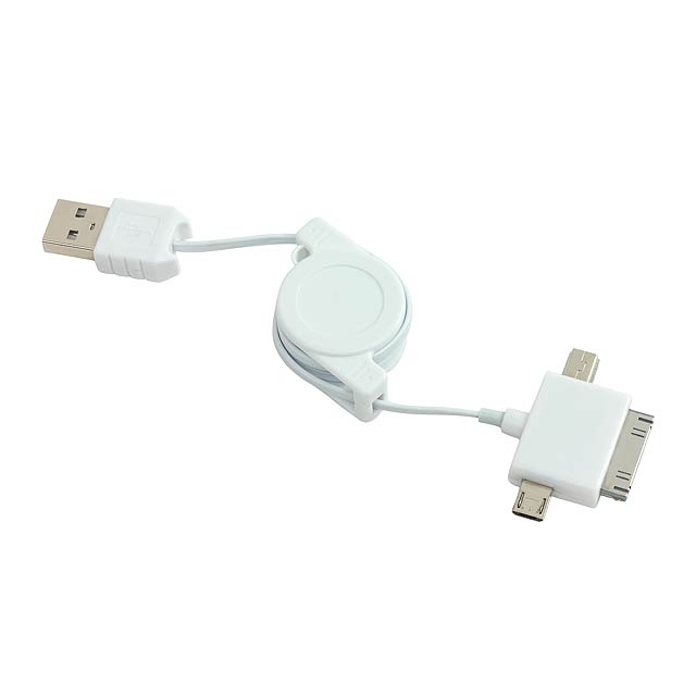 Adaptér MULTI CHARGE - biela