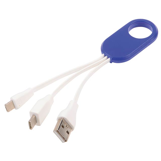 Ladekabel GET THREE - blau