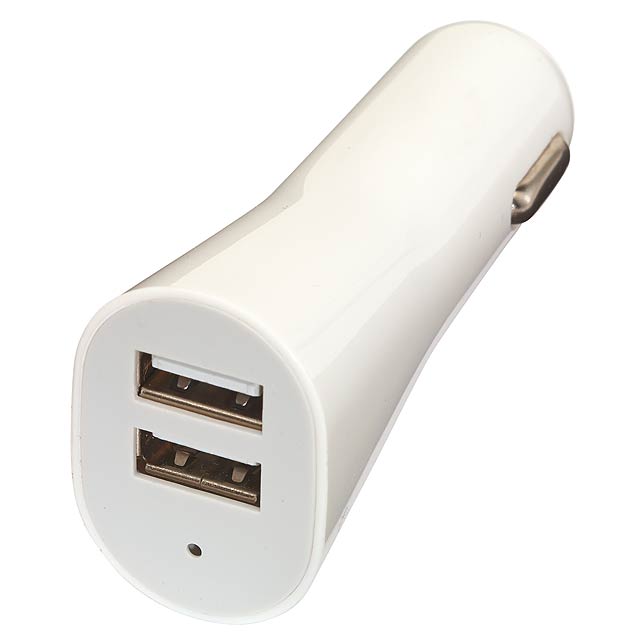 USB nabíjačka DRIVE do auta - biela
