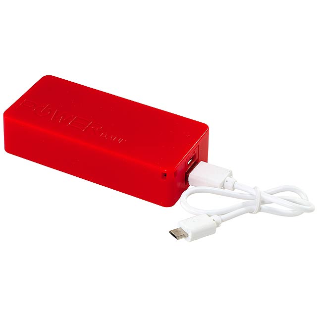 Powerbank TOP ENERGY - red