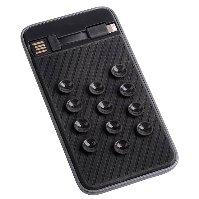 Powerbank OCTOPUS - black