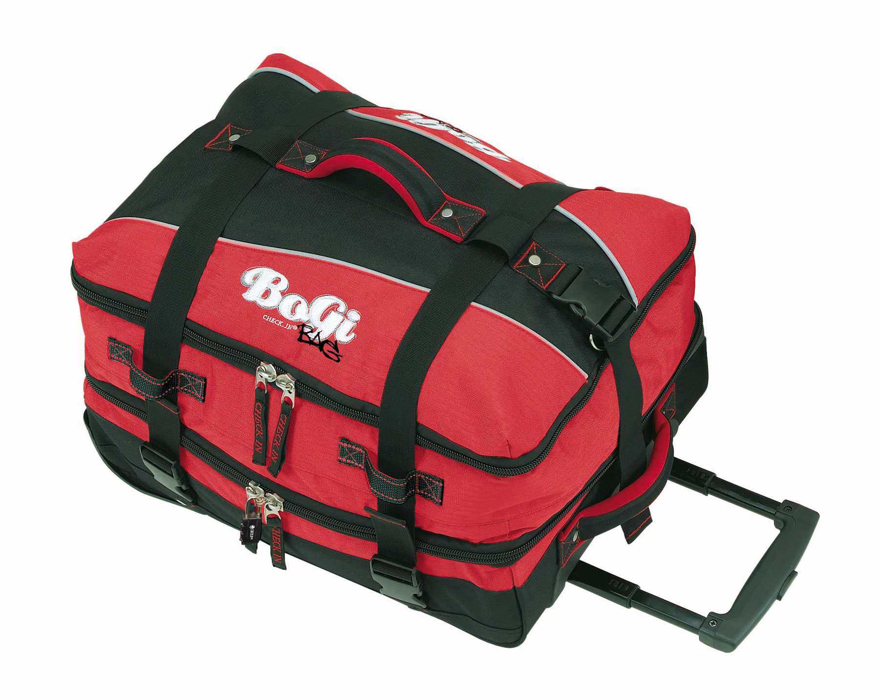 Trolley travel bag BoGi S - red