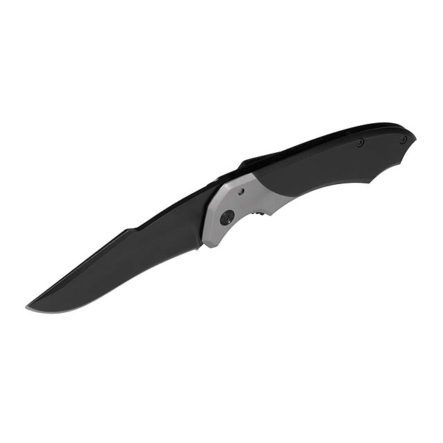 Kapesní nůž BLACK-CUT, skládací - čierna