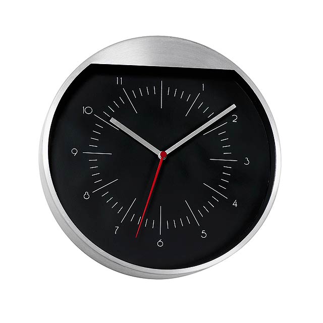 Wall clock ROUNDABOUT - black