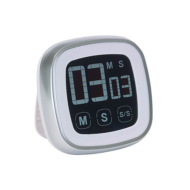 Kitchen timer TOUCH´N´COOK - silver