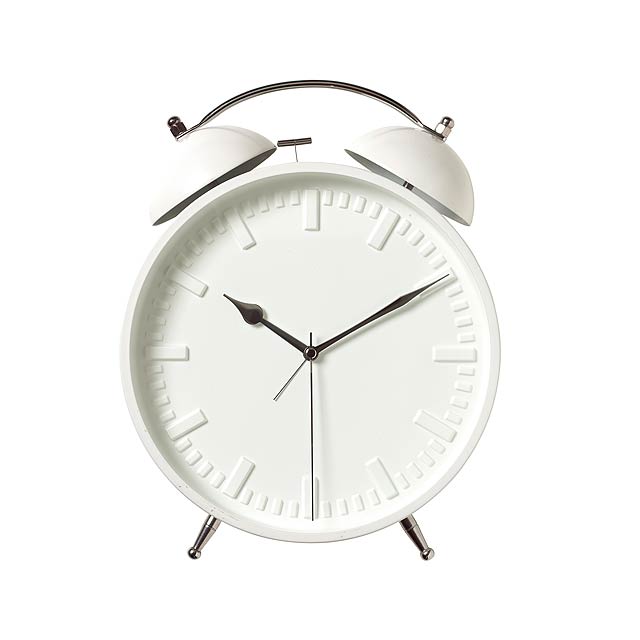 Wall clock RING RING - white