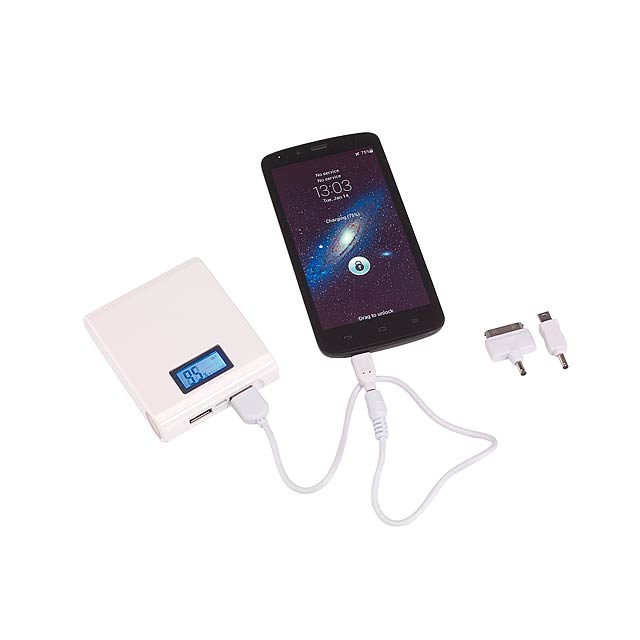 Powerbank GIGAWATT - white