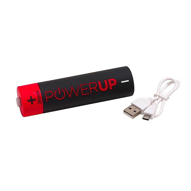 Powerbank POWER UP - červená