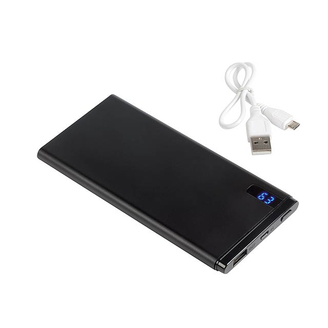 Powerbank INDICATOR - schwarz