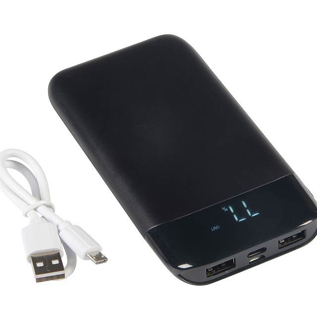 Powerbank BIG CAP - schwarz