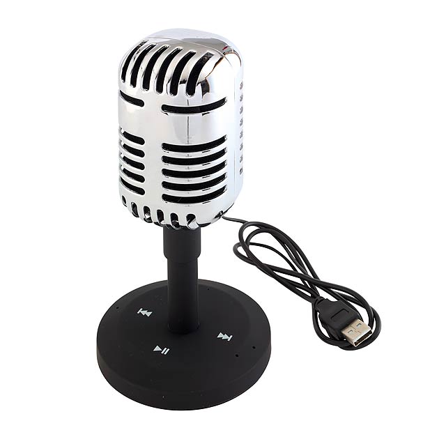 Wireless speaker MICROPHONE - black