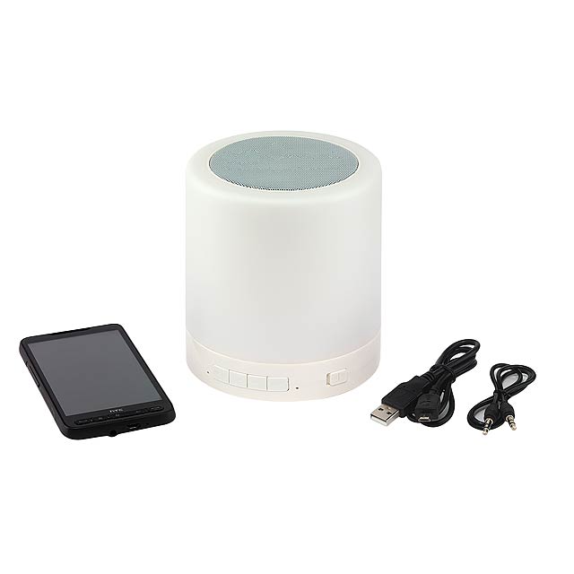 Bluetooth reproduktor BOOM LIGHT - biela