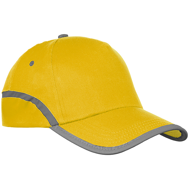 Baumwoll-Baseball-Cap - Gelb