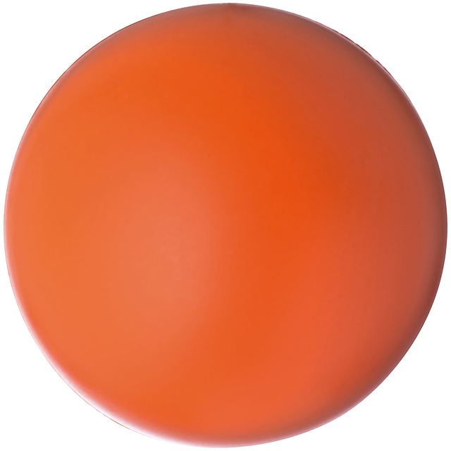 Squeeze ball, kneadable foam plastic - orange