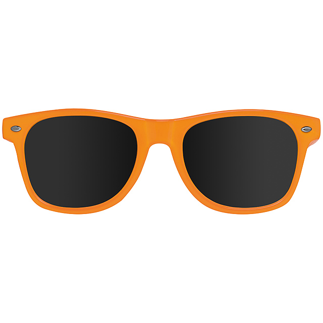 Veselé slnečné okuliare - oranžová