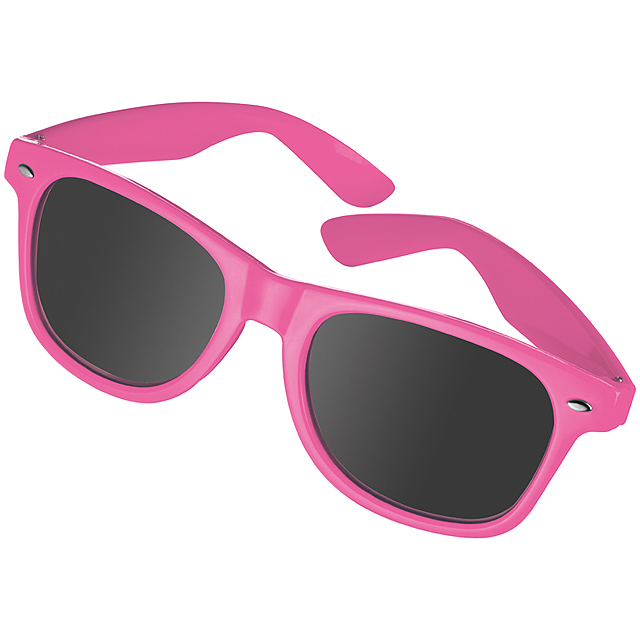 Sonnenbrille Nerdlook - Rosa