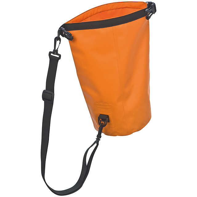 Waterproof messenger bag - orange