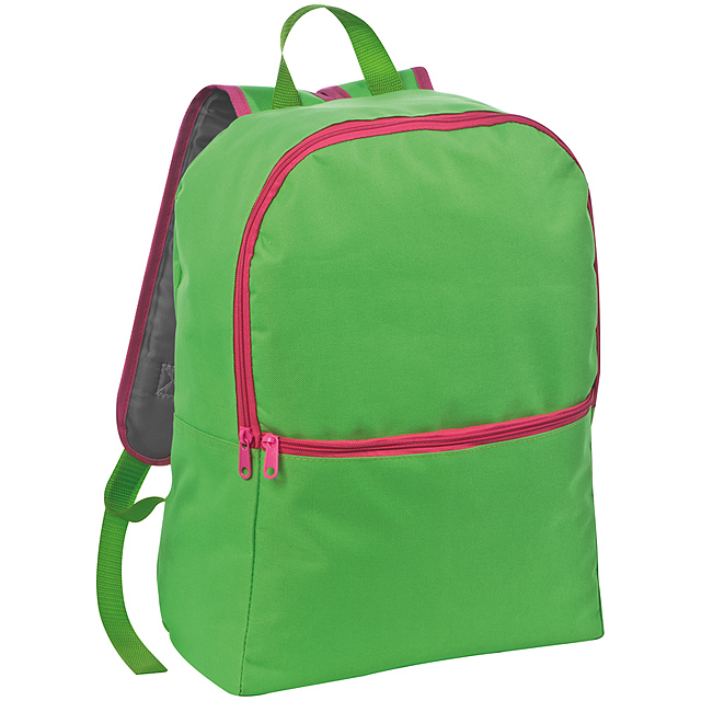 Rucksack in neon Farben - zitronengelb 