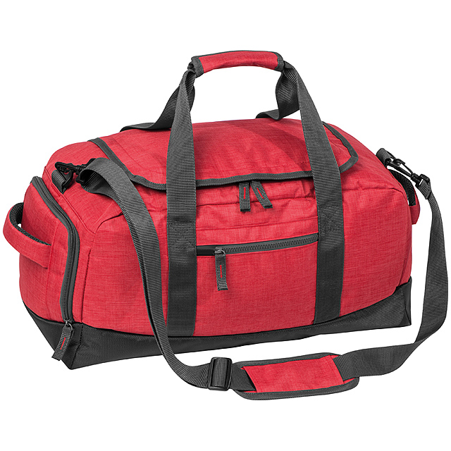 Vysokokvalitná športová taška - červená