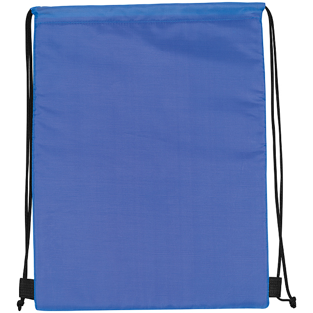 Polyester gym bag - blue