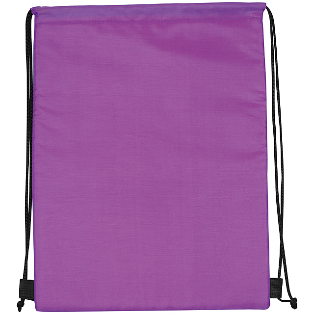 Polyester gym bag - violet