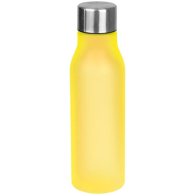 Plastic drinking bottle - yellow