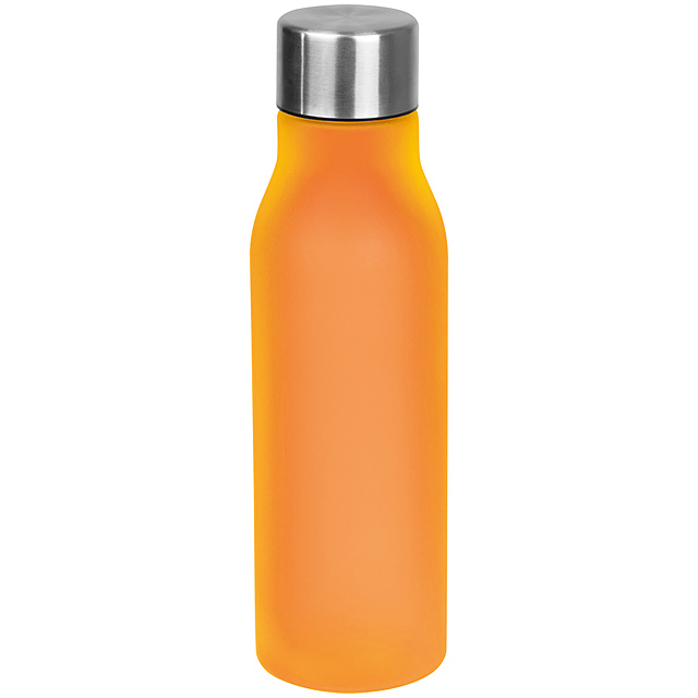 Plastic drinking bottle - orange